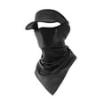 thumbnail image 3 of Cubierta de la cara de protección solar Ciclismo Ciclismo de verano Cubierta de tapa del cuello Cubierta de la polaina para acampando Mujeres mochilas gris oscuro, 3 of 8