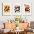 thumbnail image 5 of Póster de comida coreana Ramyeon Kimchi Sundubu-Jjigae Bulgogi Gimbap Tteokbokki Impresión en lienzo Arte de pared Imagen Decoración para sala de estar, 5 of 5