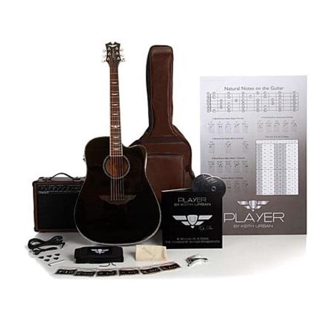Keith Urban 50piece Deluxe PLAYER AcousticElectric Guitar Package