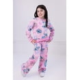 thumbnail image 2 of Conjunto de ropa Disney Lilo & Stitch de forro polar rosa 7-8Y, 2 of 7