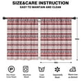 thumbnail image 2 of Blackout Kids Curtains,Red Christmas Folk Pattern Childrens Insulated Curtains Set Of 2,Bedroom Essentials,Toddler Room Decor 42"x54", 2 of 5