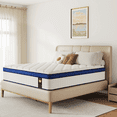 thumbnail image 2 of OPV 12 inch Twin Size Medium Firm Hybrid Mattress,High Density Foam Layer, Individually Pocketed Springs, Gel Design, Boxed Memory Foam Mattress, Hypoallergenic Material，Motion Isolation Feature, 2 of 8