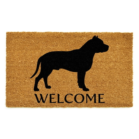 Calloway Mills 107062436 Staffordshire Bull Terrier Doormat 24" x 36"