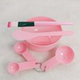 thumbnail image 2 of A Set Of Plastic Mask Bowl Set, Measuring Film Bowl Stick, Makeup Brush, Measuring Spoon, Homemade Beauty Care Tools, 2 of 5