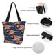 thumbnail image 4 of Fotbe Bowling Ball And Flame Bolsa de Playa con Estampado, Bolsa de Hombro, Bolsa de Mano Espaciosa, Bolsa de Viaje Ligera, Bolsa de Compras Versátil, 4 of 6