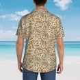 thumbnail image 4 of Susaid Paisley Floral 1 Print Short Sleeve Shirts Button Down Casual Shirts Summer Beach Aloha Button Down Short Sleeve for Men ,XX-Large, 4 of 7