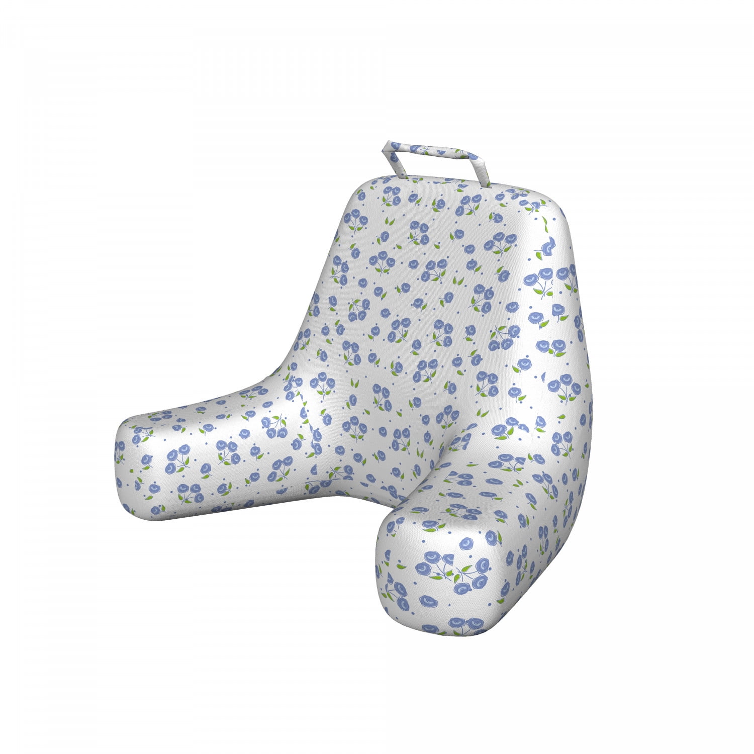 Floral Reading Pillow Vintage Rose Flowers Bouquets Spring Season Theme Dots Green Leaves Bedrest Cushion With Back Pocket And Washable Cover 2 Sizes By Ambesonne Walmart Com Walmart Com