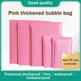 thumbnail image 3 of Pink Poly Bubble Bag Outer Bubble Mailers Envelopes Lined Poly Mailer Self Seal Storage Bags Packaging, 3 of 11