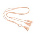 thumbnail image 1 of Coofit Ceinture en Corde Tressée Mode Créative Ceinture à Franges Ceinture de Robe pour Femmes, 1 of 10