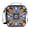 Blue Orange White Feather, variant on Haosy Blue Black White Marble Reusable Lunch Box Men/Women Insulated Lunch Bag for School Picnic Travel