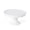 White, variant on Martha Stewart Patterson 10" x 5.1" White Round Stoneware Cake Stand