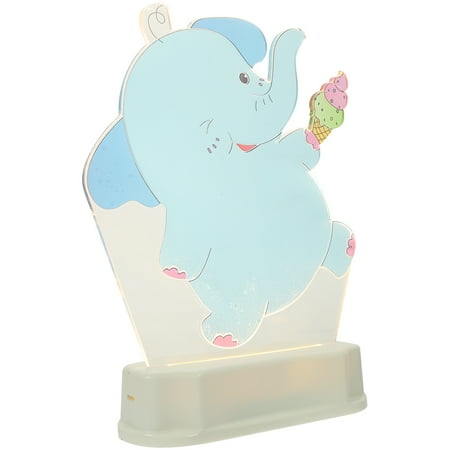 

NUOLUX LED Night Light Cartoon Elephant Lamp Creative Nightstand Lamp for Kids Bedroom