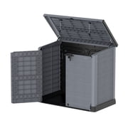 Duramax CedarGrain StoreAway 1200L Outdoor Deck & Garden Storage Box, Grey