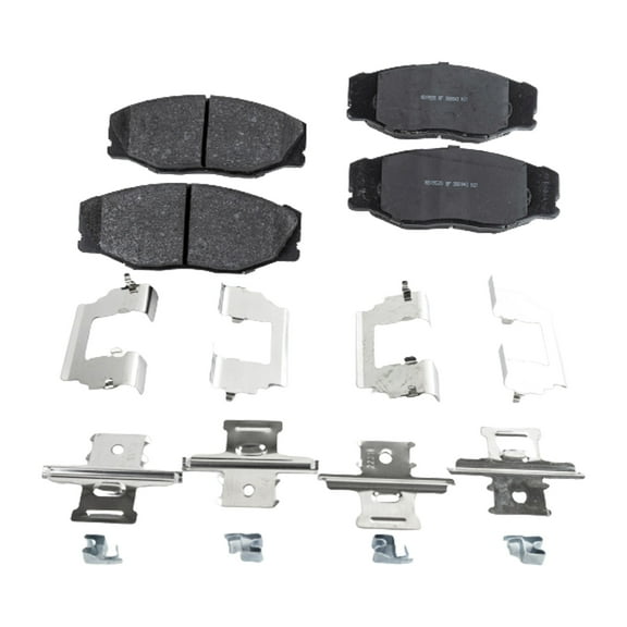 Brake Pad Set Compatible with 1993-1998 Toyota T100 6Cyl 4Cyl 3.4L 2.7L 3.0L 2.0L Front