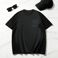thumbnail image 7 of Men's 100% Cotton Short Sleeve Crewneck Graphic T-Shirt, Soft Breathable Moisture Wicking Casual Basic S-3XL, 7 of 7