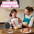 thumbnail image 2 of CucinaPro Mini Waffle Maker Bubble Fun -Waffle Eléctrico Waffle Maker, Antiadherente, 2 of 5