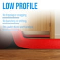 thumbnail image 6 of 31 in. Wide x Cut-to-Length – Non-Slip, All-Weather, Heavy-Duty Utility Runner Rug – Absorbent, Dirt-Trapping, Kid and Pet Safe for Entryways and High-Traffic Areas, Red, 6 of 9