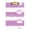 Gold, variant on Art Purple Clouds Pattern 12.5x9in Clipboard, Durable Acrylic with Metal Clip and Wall Hook for Office or Classroom