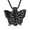 Black, variant on Personalized Engrave Butterfly with Mini Urn Cremation Jewelry for Ashes Holder Urn Necklace for Ashes of Loved One