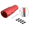 thumbnail image 3 of Tubo de extensión shamjiam para scooter eléctrico Duradero Rojo 10 × 4 cm, 3 of 9