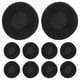 thumbnail image 1 of 10 PC Almohadilla de repuesto ergonómicos oído fundas para los de 40 mm de auriculares auriculares (negro), 1 of 6