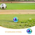 thumbnail image 3 of HAMPPLIES Boule de Regard en Acier Inoxydable Colorée avec Fini Poli Miroir pour Jardin Sphère Décorative d'Extérieur, 3 of 8