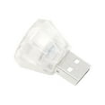 thumbnail image 2 of 10Pcs Mini USB LED Light 5V Plug In Car LED Interior Lighting Kit Universal for Car Home Office White Light, 2 of 14