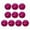Rose Red, variant on Mightlink 10Pcs Cheerleader Pompoms with Finger Ring Cheering Props for Squad Team Sports Game Dance Dress Party