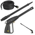 thumbnail image 4 of High Pressure Washer 160 Bar 5800 PSI M14 Thread Power Car Washer Handheld Water Spray Lance with 16.4 FT Hose Car Cleaning Tool for Washing Car Floor Window, 4 of 11