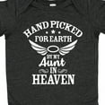 thumbnail image 4 of Inktastic Handpicked for Earth by My Aunt in Heaven with Angel Wings Boys or Girls Baby Bodysuit, 4 of 5