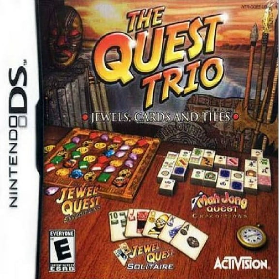 Quest Trio: Jewels, Cards and Tiles (Nintendo DS, 2008)