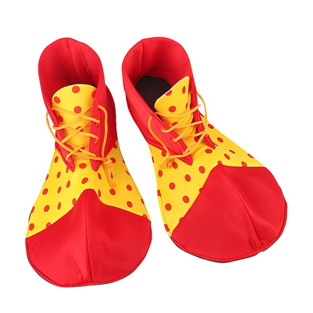 Zapatos de para adultos, disfraces, recuerdos de fiesta, conjunto de carnaval, zapatos de arcoíris A Yuyangstore Zapato disfraz payaso