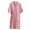Pink, variant on Elainilye Fashion Womens Robe Bathrobe Three Quarter Sleeve Soft Autumn Pajamas Nightdress Sleepwear Nightgown,Blue