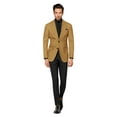 thumbnail image 1 of Elina fashion Men's Blazer Jacket Formal Printed Office Suit Jacket Coat, 1 of 7