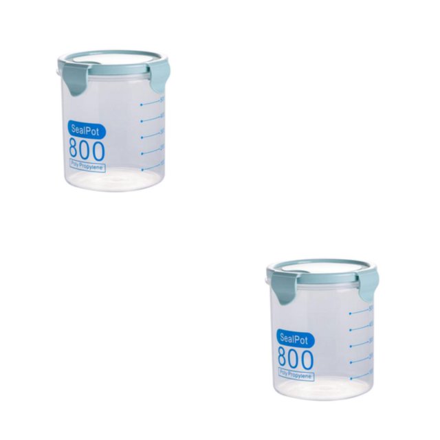Wosthever Caja de almacenamiento de alimentos portátil transparente reemplazo a prueba de humedad hogar nevera restaurante caja de carne Type2 NO2