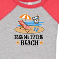 thumbnail image 4 of Inktastic Beach Vacation Florida California Boys or Girls Baby Bodysuit, 4 of 5