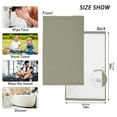 thumbnail image 4 of Ryvnso Olive Green Cotton Hand Towels Sets Face Towel 2 PCs Bathroom Decorative, 4 of 7