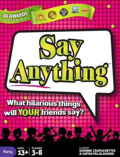 North Star Games Say Anything Party Game Card Game with Fun Get to Know Questions 