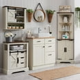 Farmhouse Bathroom Cabinet Storage: Stylish & Functional Design Ideas