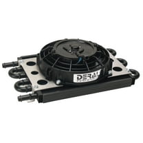 Derale 12-3/4 x 7-5/8 x 3-3/4" Fluid Cooler/Fan P/N 13730