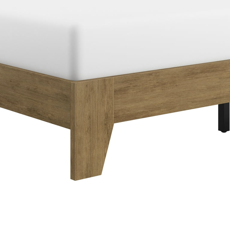 Hillsdale Furniture Sunridge Queen Wood Platform Bed, Knotty Oak