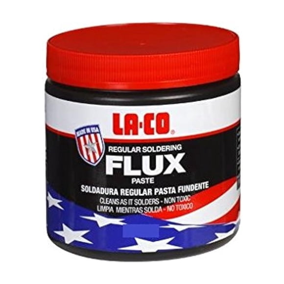 Pasta fundente soluble en agua La-Co sin plomo 57 ml