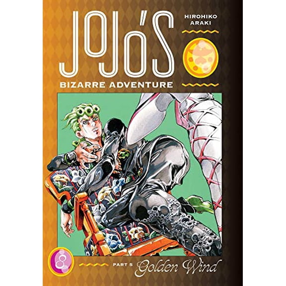 Pre-Owned JoJo's Bizarre Adventure: Part 5--Golden Wind, Vol. 8, 9781974724161, 1974724166, Hardcover, Deluxe edition