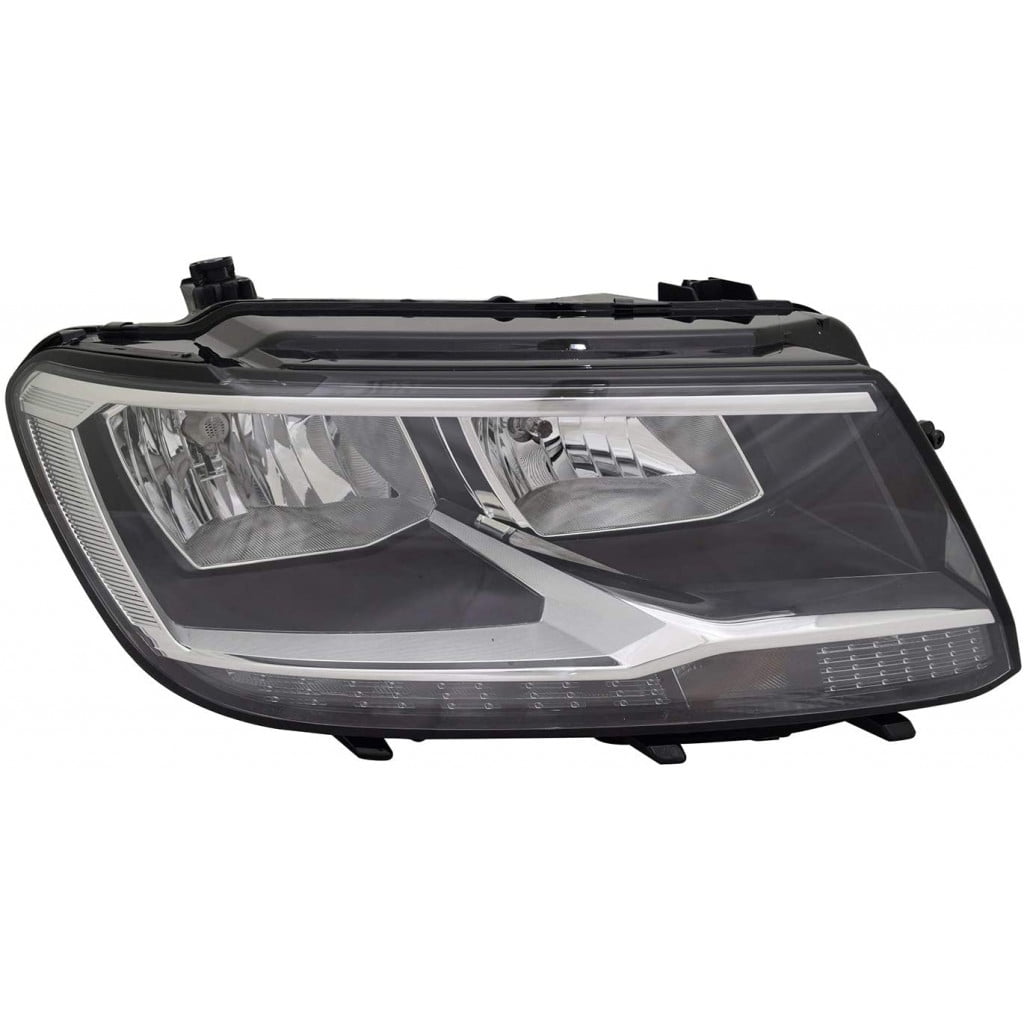 For Volkswagen Tiguan Headlight 2018 2019 2020 Passenger Side Halogen w