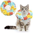 thumbnail image 4 of Collar de Recuperación para Mascotas Gatos, Collar Isabelino Perro Gato Elizabeth Collar Suave, Ajustable Collar de Protección para Mascotas para Anti-mordida, Evita Lame Arañazos Collar XianweiShao 8390615135047, 4 of 4