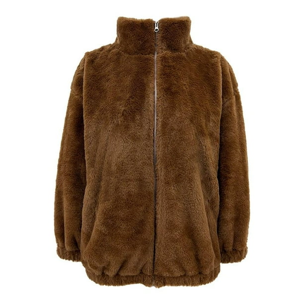 Chamarra Simply Basic Polar Con Cierre Para Mujer