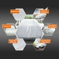 thumbnail image 5 of Unique Bargains Silver Tone Sun UV Protection Waterproof Universal Car Cover YXL, 5 of 7