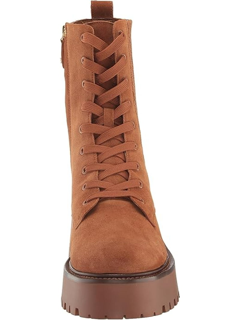 Sam Edelman Women SAM EDELMAN EVINA FRONTIER BROWN Platform Combat boots women size  10 main image 1