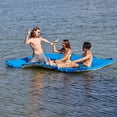 thumbnail image 6 of Airhead AHGP-6 Gang Plank Inflatable Island Water Floating Mat Platform, Blue, 6 of 6