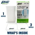thumbnail image 5 of PIC Plug-in Flying Insect Trap for Indoor Use, Attracts & Traps House Flies, Fruit Flies, and Gnats - Starter Kit (1 Plug-In Base + 2 Cartridges), 5 of 10